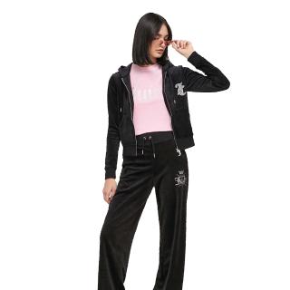 JUICY COUTURE OUTLINE DIAMANTE ROBERTSON HOODIE JCBAS223807