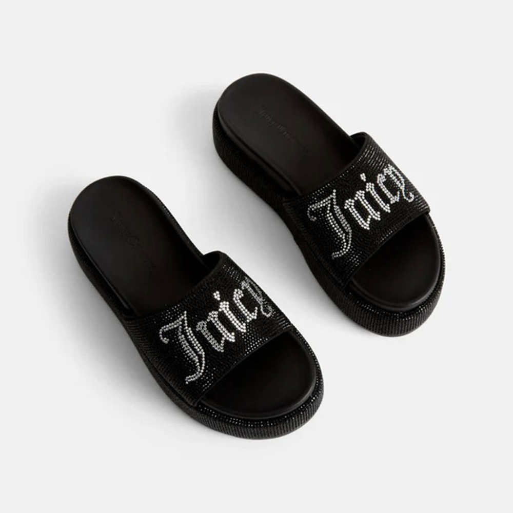 JUICY COUTURE DORA DIAMONTE STACKED SANDALEARLY JCFYL222007 2