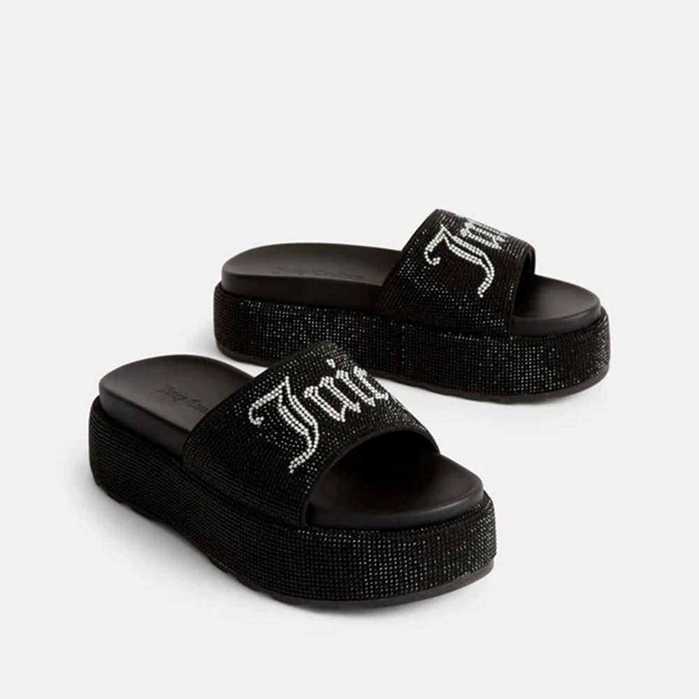 JUICY COUTURE DORA DIAMONTE STACKED SANDALEARLY JCFYL222007 4