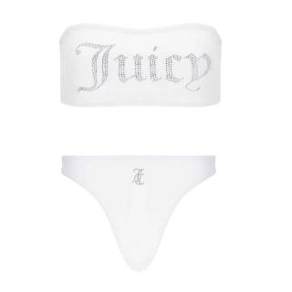 JUICY COUTURE ARIEL BANDEAU BIKINI SET JCIT122001