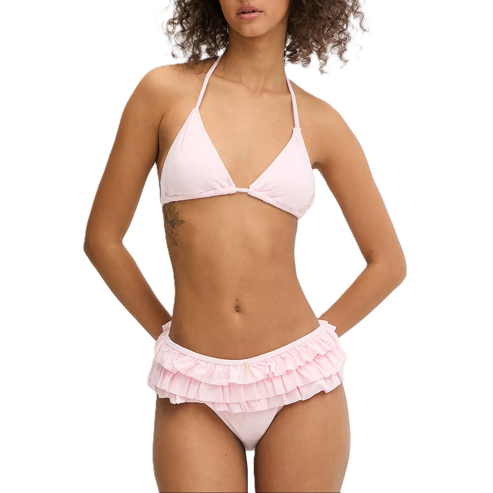 JUICY COUTURE HERITAGE SET TOWELLING <br/>FRILLY BIKINI JCITS126202 1