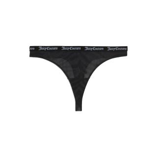 JUICY COUTURE JANESSA TIGER MESH THONG 3PK JCLTH223519