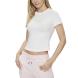 JUICY COUTURE SHRUNKEN DIAMANTE T-SHIRT JCMCT223257 1