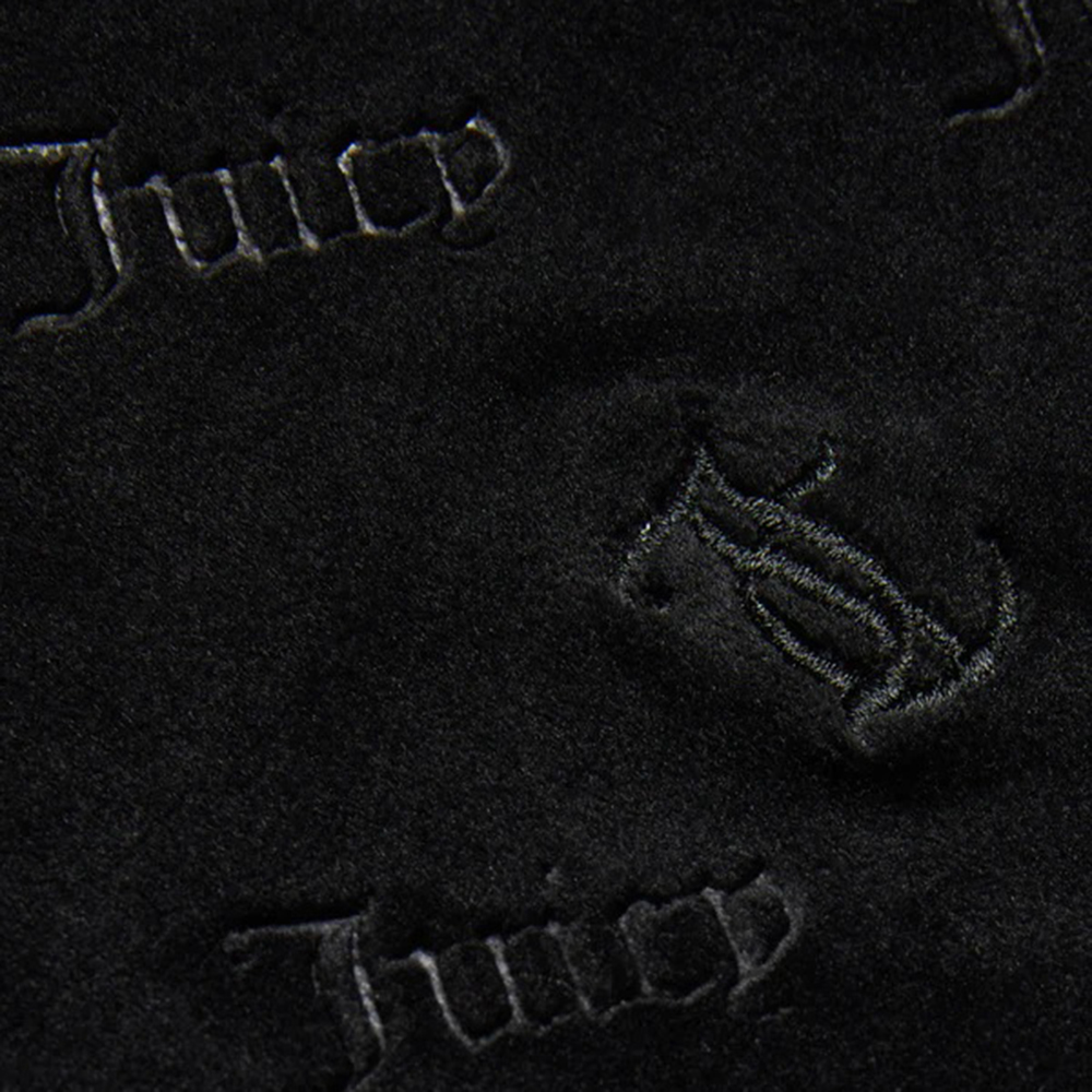 JUICY COUTURE KAILEY VELOUR AOP DEBOSSED CROP FITTED TEE JCSSC223421 3