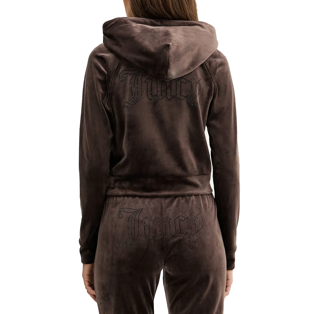 JUICY COUTURE MADISON OUTLINE HOODIE JCWAS225306 2