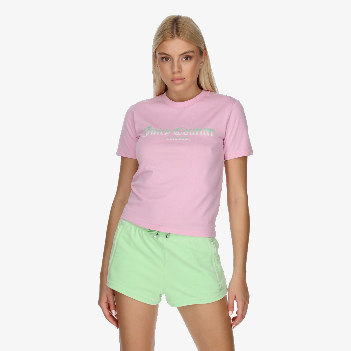 JUICY COUTURE OMBRE LA LOGO TEE