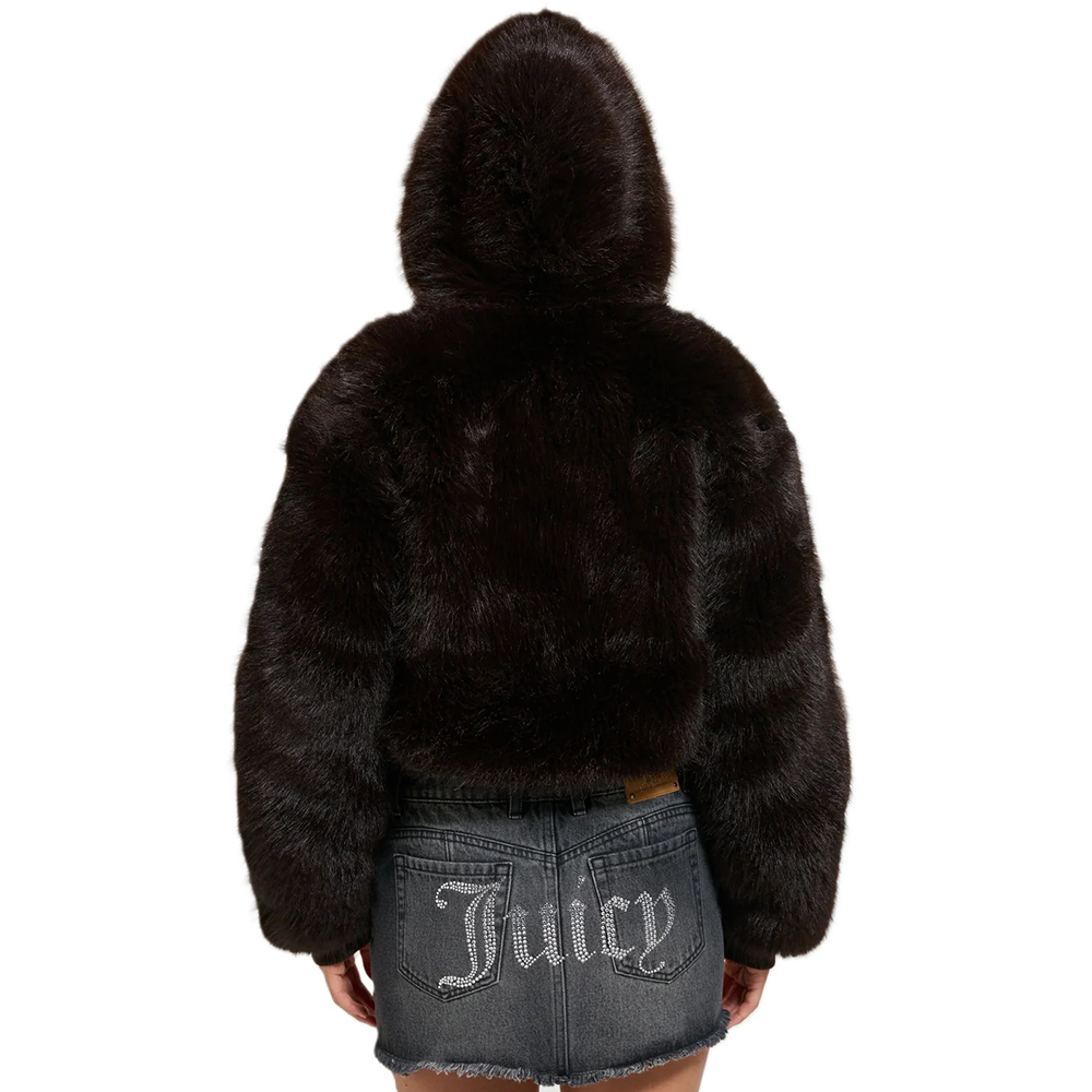 JUICY COUTURE HADI FUR HOODED JACKET JCXIJ126509 3