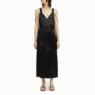 CALVIN KLEIN NAIA WIDE STRAP MIDI SLIP DRES K20K205191