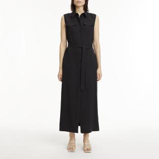 CALVIN KLEIN TENCEL SLEEVELESS SHIRT DRESS K20K205204