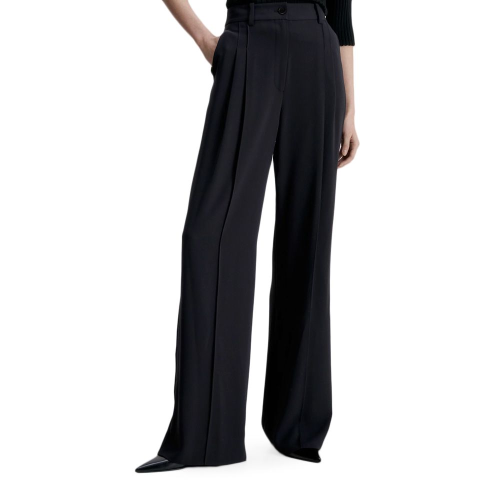 CALVIN KLEIN STRUCTURE TWILL WIDE LEG PANT K20K205689 1