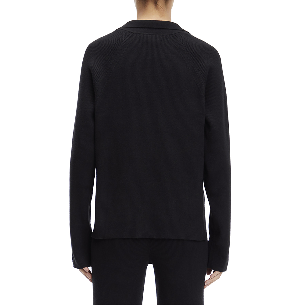 CALVIN KLEIN ESSENTIAL RIB POLO NECK SWEATE K20K206019 2