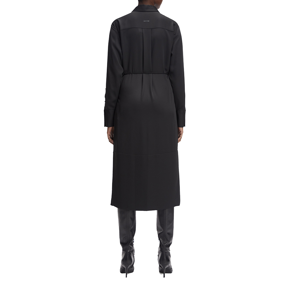 CALVIN KLEIN RECYCLED CDC BELTED SHIRT DRES K20K206185 2