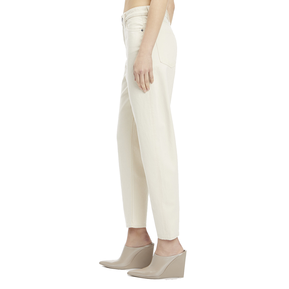CALVIN KLEIN HIGH RISE TAPERED - ECRU K20K206712 3