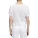 CALVIN KLEIN LINEN BLEND V-NK TOP SS K20K207261 2
