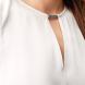 CALVIN KLEIN DRAPEY SATIN NS METAL BLOUSE K20K208190 3