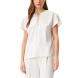 CALVIN KLEIN DRAPEY SATIN SS METAL BLOUSE K20K208191 1