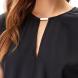 CALVIN KLEIN DRAPEY SATIN SS METAL BLOUSE K20K208191 3