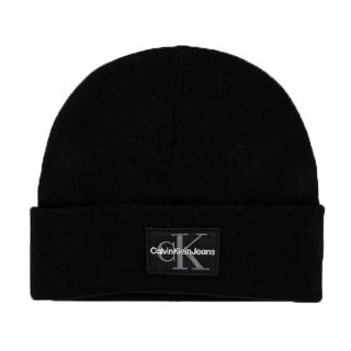 CALVIN KLEIN MONO LOGO PATCH BEANIE WARM K50K512455