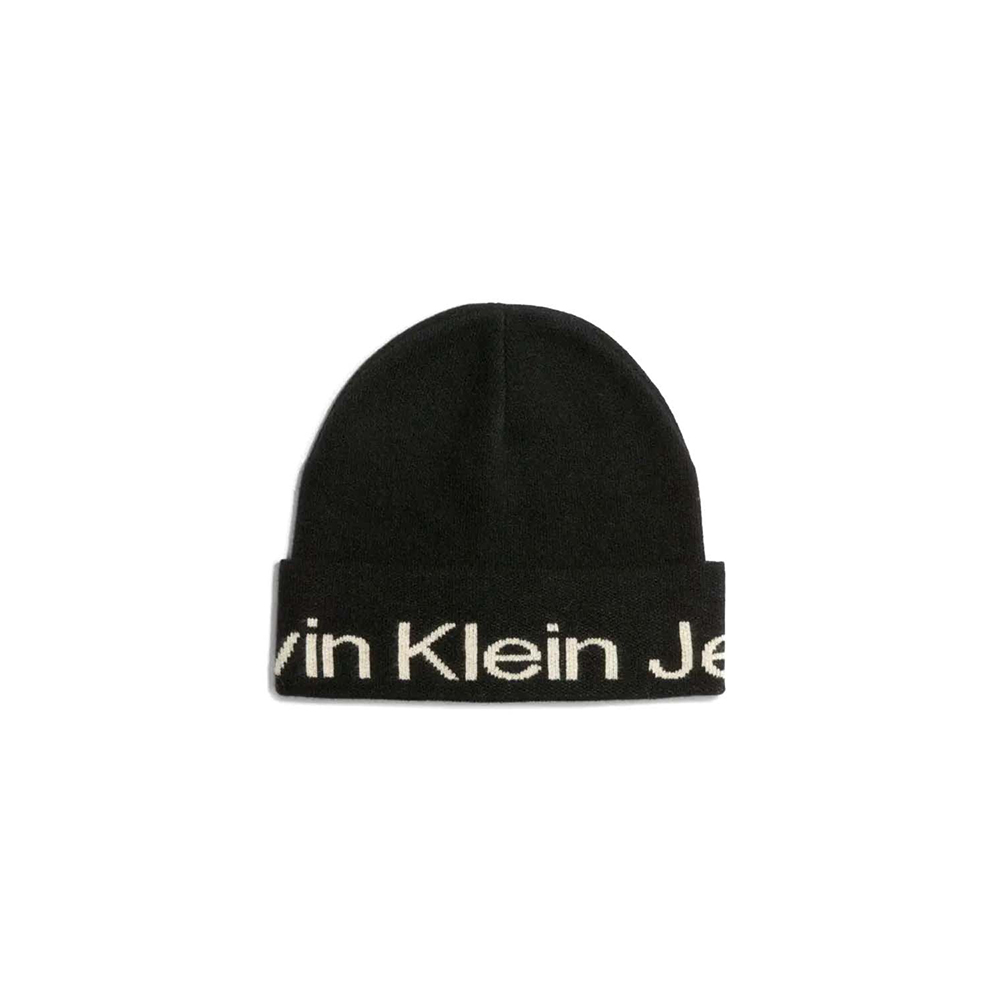 CALVIN KLEIN LOGO BEANIE K60K611271