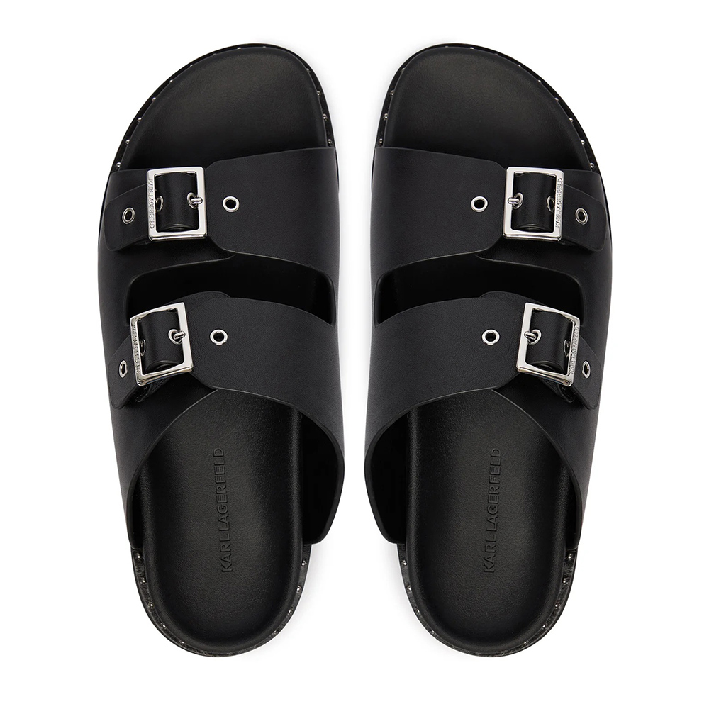 KARL LAGERFELD KAIA Double Buckle Sandal KL81506 4