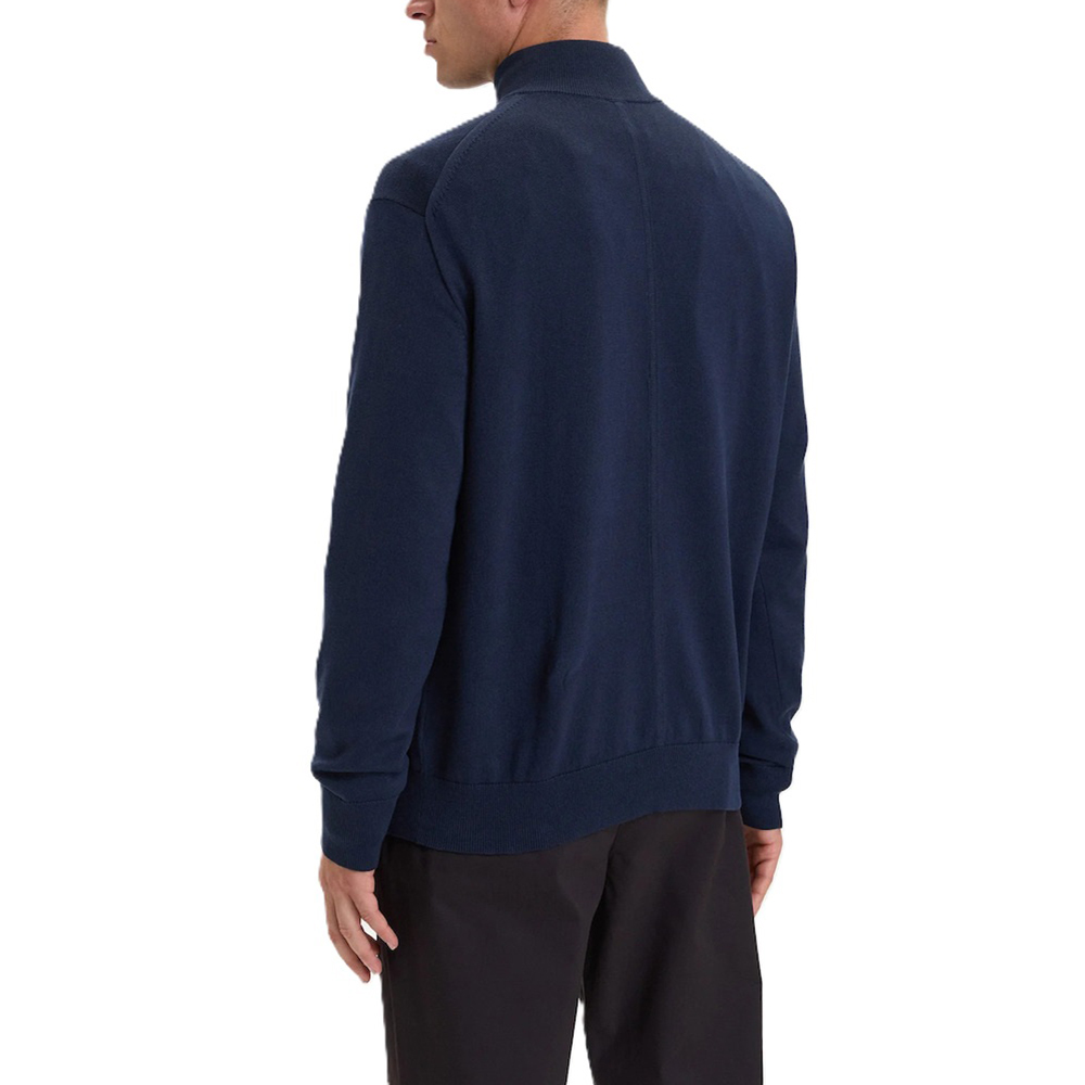 CALVIN KLEIN LS SUPIMA QTR ZIP SWEATER - 14 LV040BM356 2