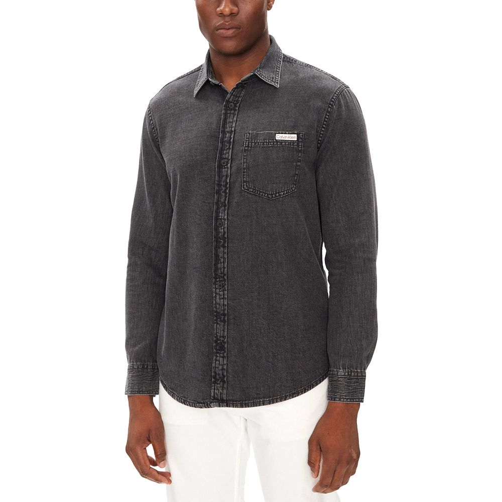 CALVIN KLEIN CASUAL CLASSIC VAIL DENIM SHIR LV040BM733 1