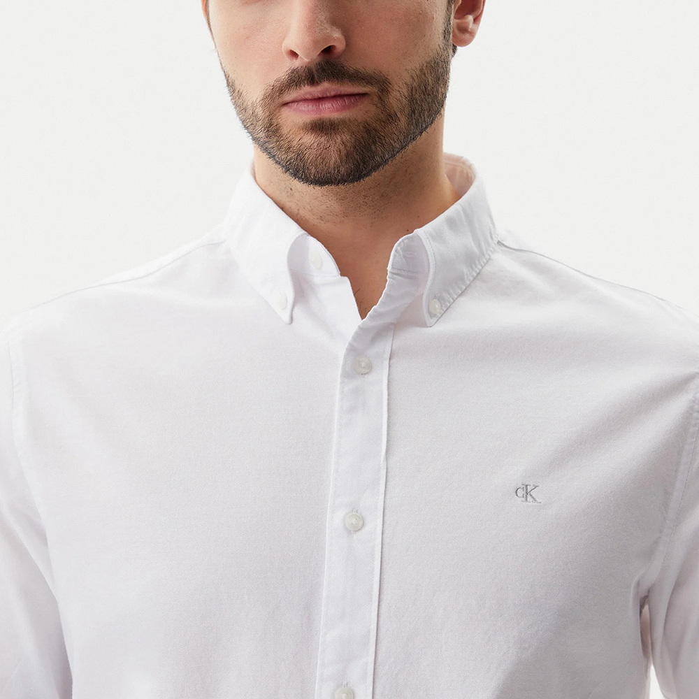 CALVIN KLEIN LS SOLID OXFORD CLASSIC SHIRT LV040EM125 3