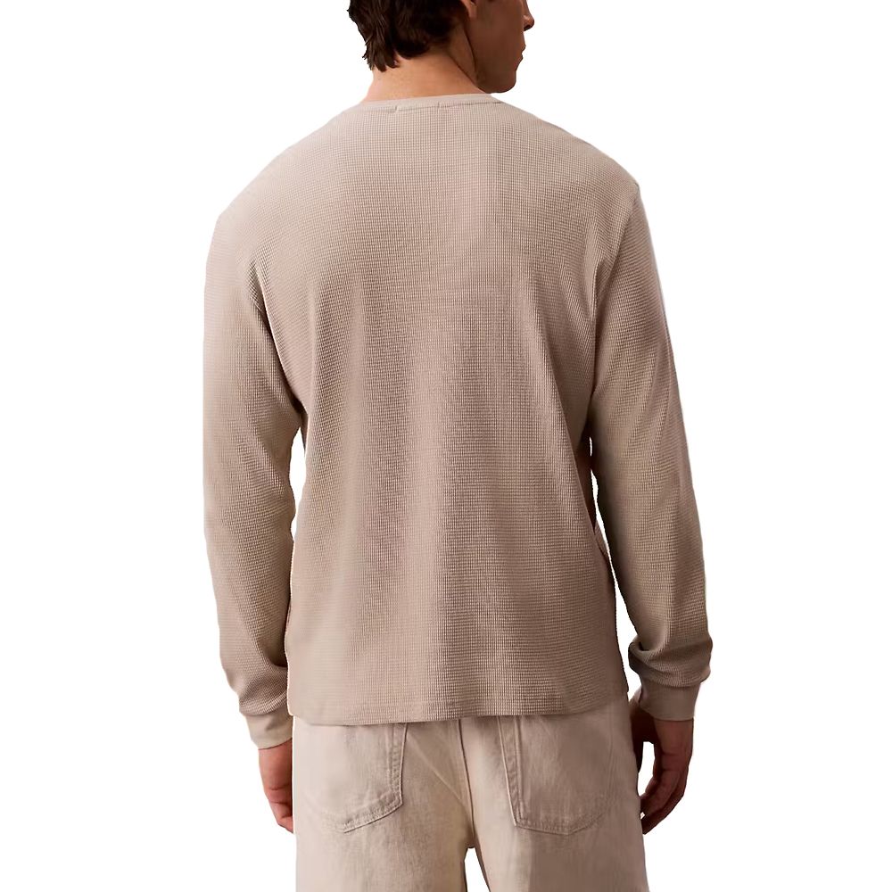 CALVIN KLEIN LS WAFFLE BADGE CREWNK TEE LV040EM217 2