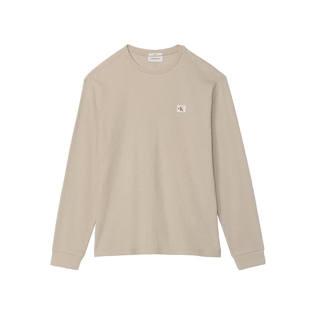 CALVIN KLEIN LS WAFFLE BADGE CREWNK TEE LV040EM217 4