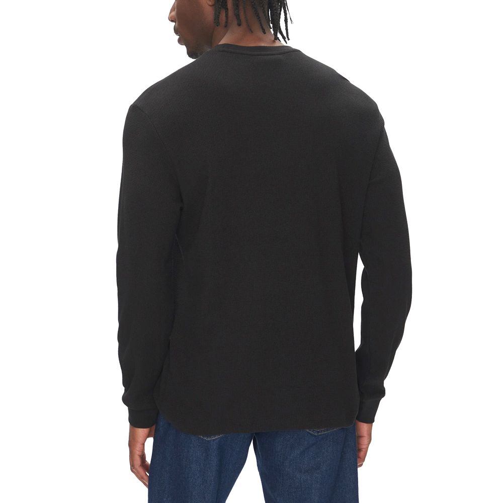 CALVIN KLEIN LS WAFFLE BADGE CREWNK TEE LV040EM217 2