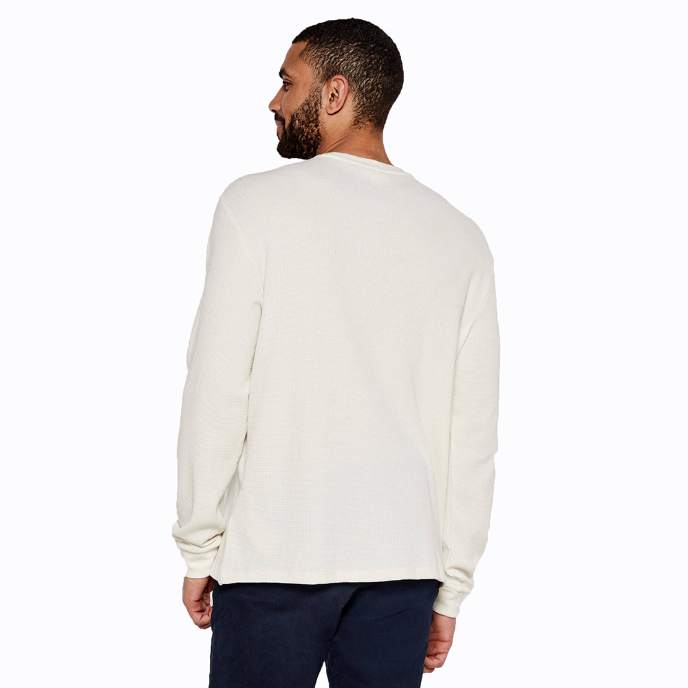 CALVIN KLEIN LS WAFFLE BADGE CREWNK TEE LV040EM217 2