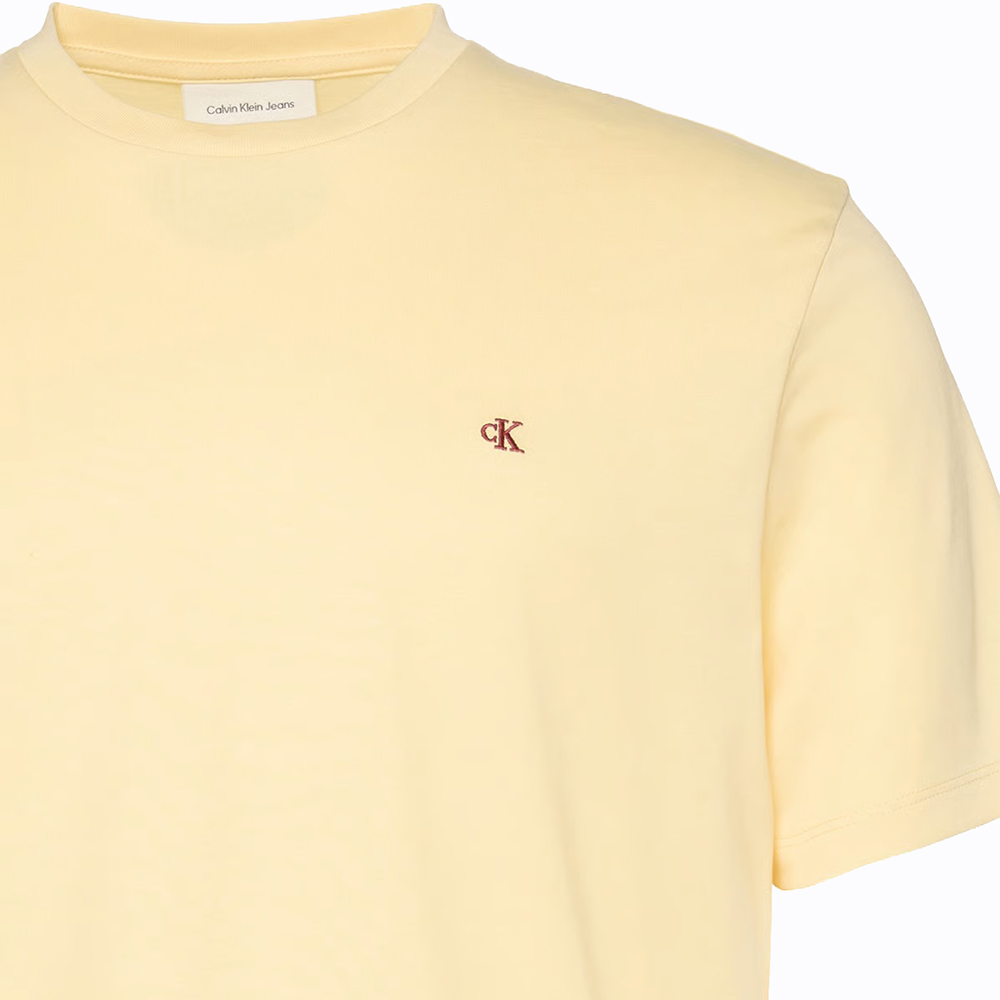 CALVIN KLEIN SS SMOOTH CTTN SOLID CREWNK TE LV040HM265 3