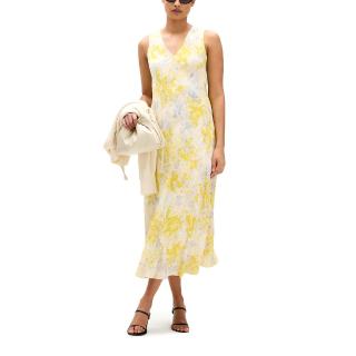 CALVIN KLEIN PRINT ABSTRACT ECOVERO VN DRES LV044B059G