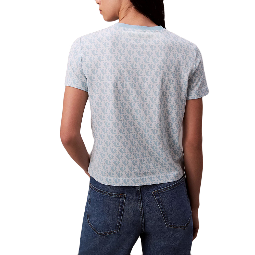 CALVIN KLEIN SS DBL MERC AOP CLASSIC TEE LV044C206G 3