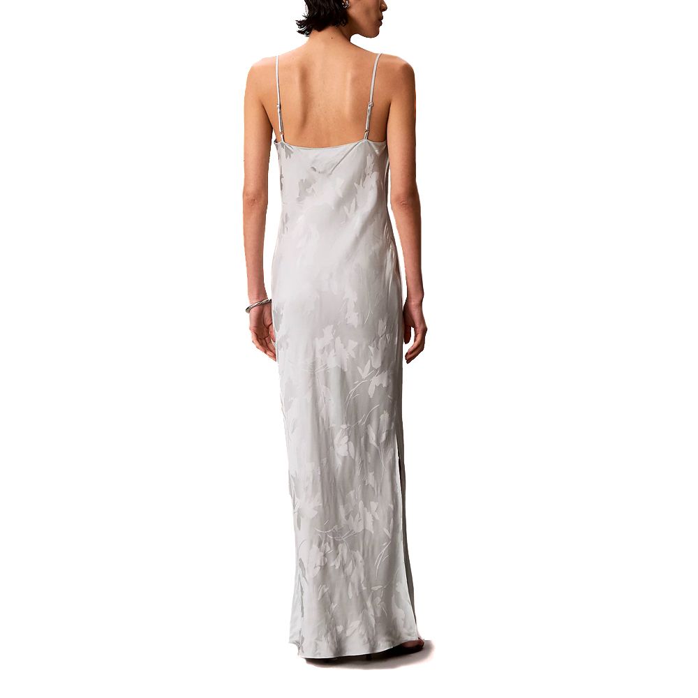 CALVIN KLEIN VISCOSE JACQUARD MAXI SLIP DRE LV044F011G 2