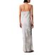 CALVIN KLEIN VISCOSE JACQUARD MAXI SLIP DRE LV044F011G 2
