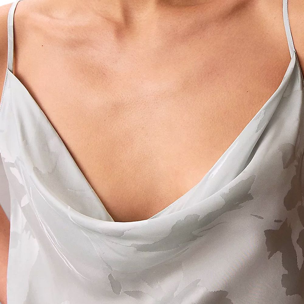 CALVIN KLEIN VISCOSE JACQUARD MAXI SLIP DRE LV044F011G 4