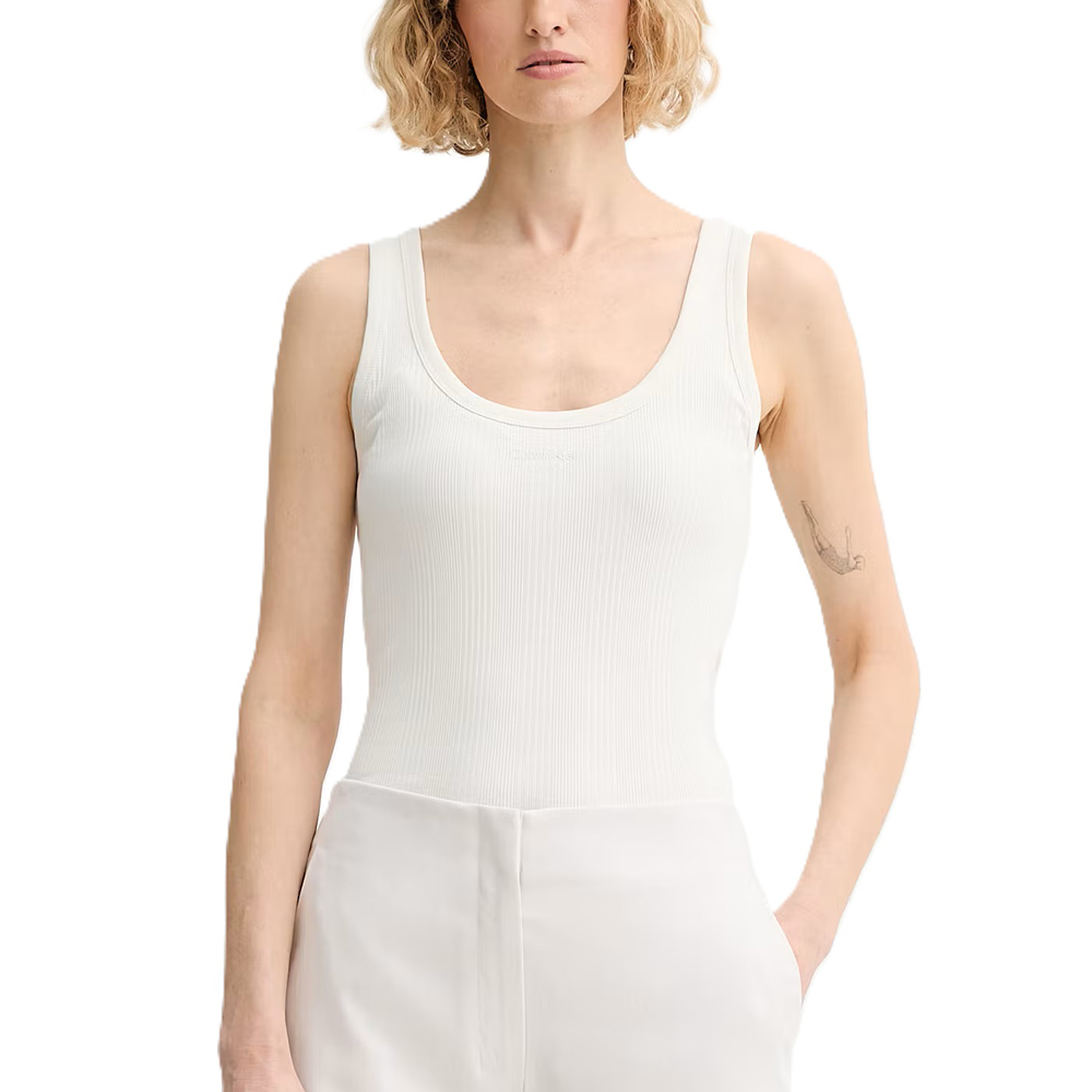 CALVIN KLEIN SL VARIGATED RIB NANO LOGO TAN LV044F210G 1