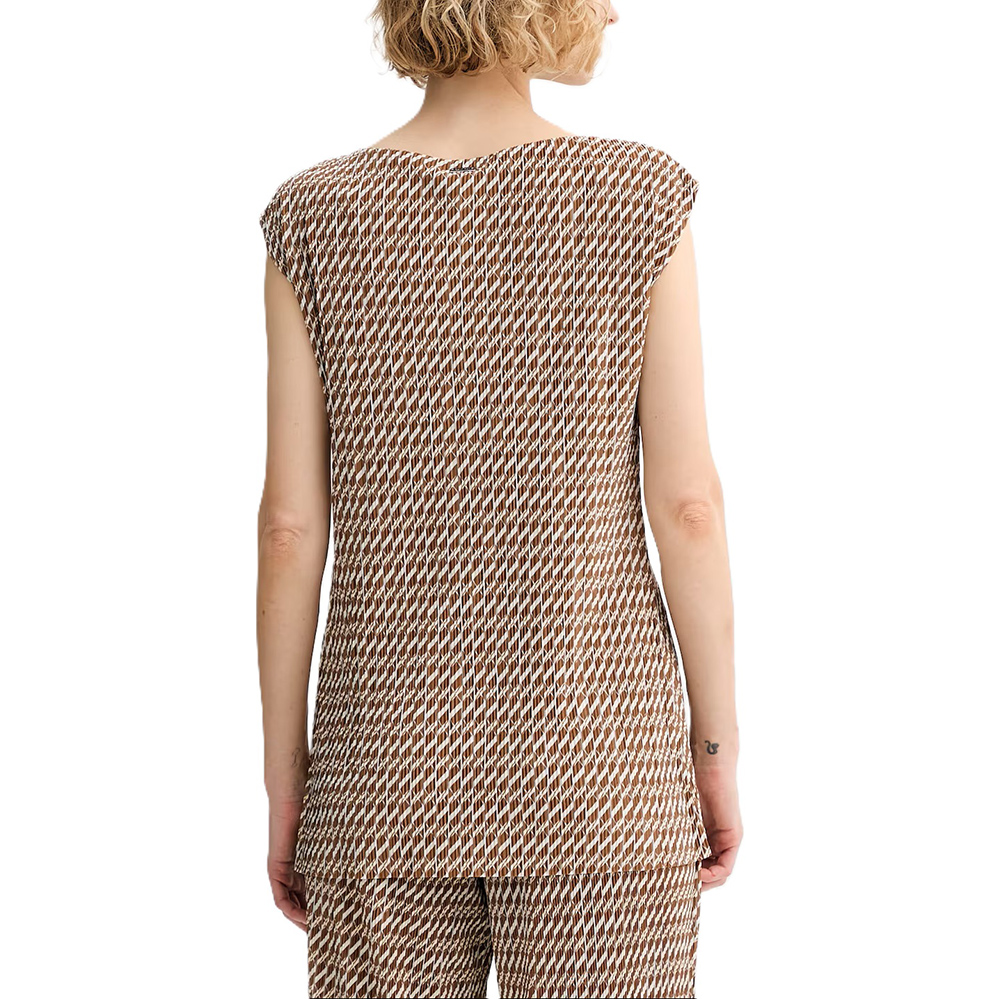 CALVIN KLEIN SS PLISSE BOAT NK TUNIC-PRINT LV044F255G 2