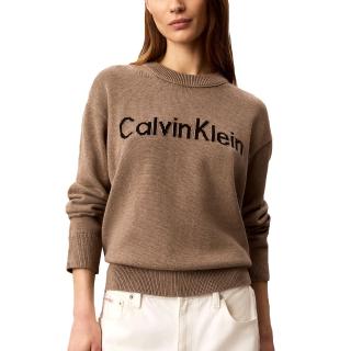 CALVIN KLEIN CONTRAST LOGO LS SWEATER LV044G313G