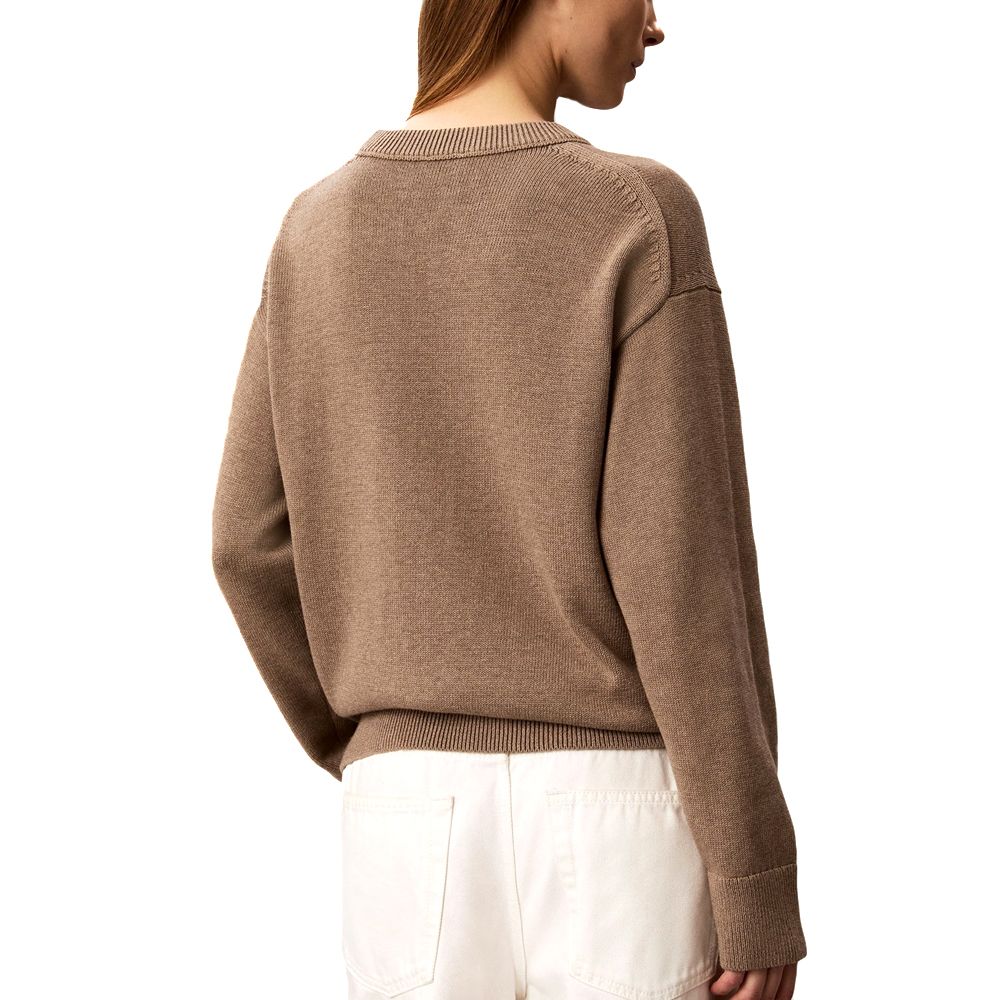 CALVIN KLEIN CONTRAST LOGO LS SWEATER LV044G313G 2