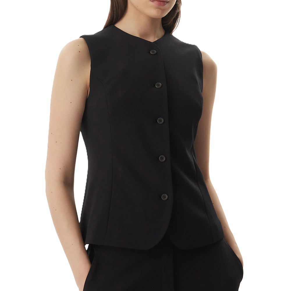CALVIN KLEIN STRETCH CREPE VEST LV044G414G 4
