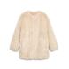CALVIN KLEIN FAUX FUR MID LENGTH COAT LV044H524G 5