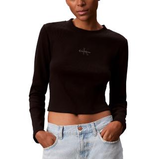 CALVIN KLEIN A- LS MONOGRAM BABY TEE LV047A803G