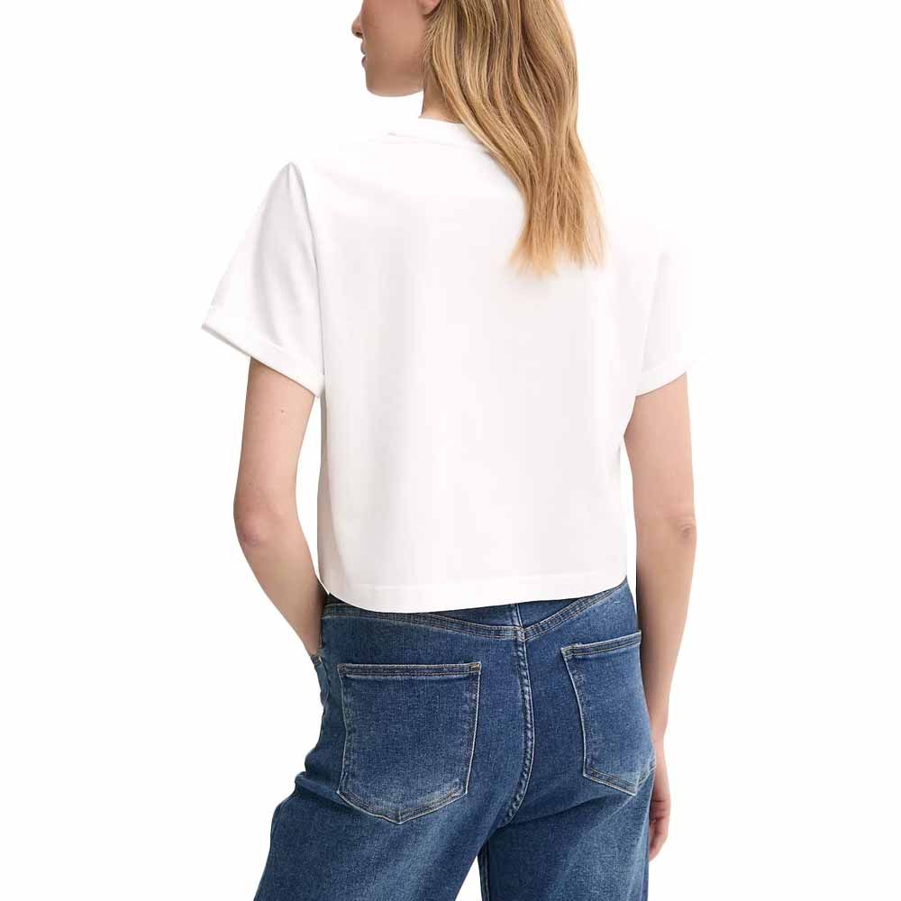 CALVIN KLEIN SS LIQUID CK CROPPED TEE LV047AB814 2