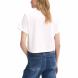 CALVIN KLEIN SS LIQUID CK CROPPED TEE LV047AB814 2