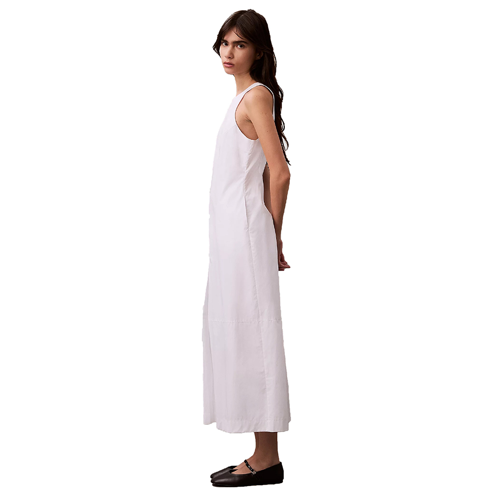 CALVIN KLEIN CO POPLIN SIMPLE CASUAL DRESS LV047B025G 3