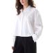 CALVIN KLEIN SOLID BOXY CROPPED SHIRT LV047C141G 1