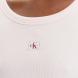 CALVIN KLEIN A- WOVEN LABEL 2X2 RIB BABY TE LV047C200G 3