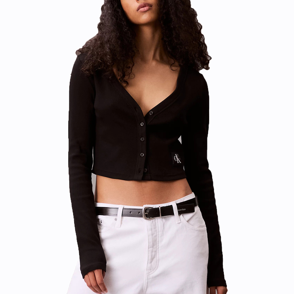 CALVIN KLEIN A-LS WVN LBL 2X2 CTT LV047C204G 1